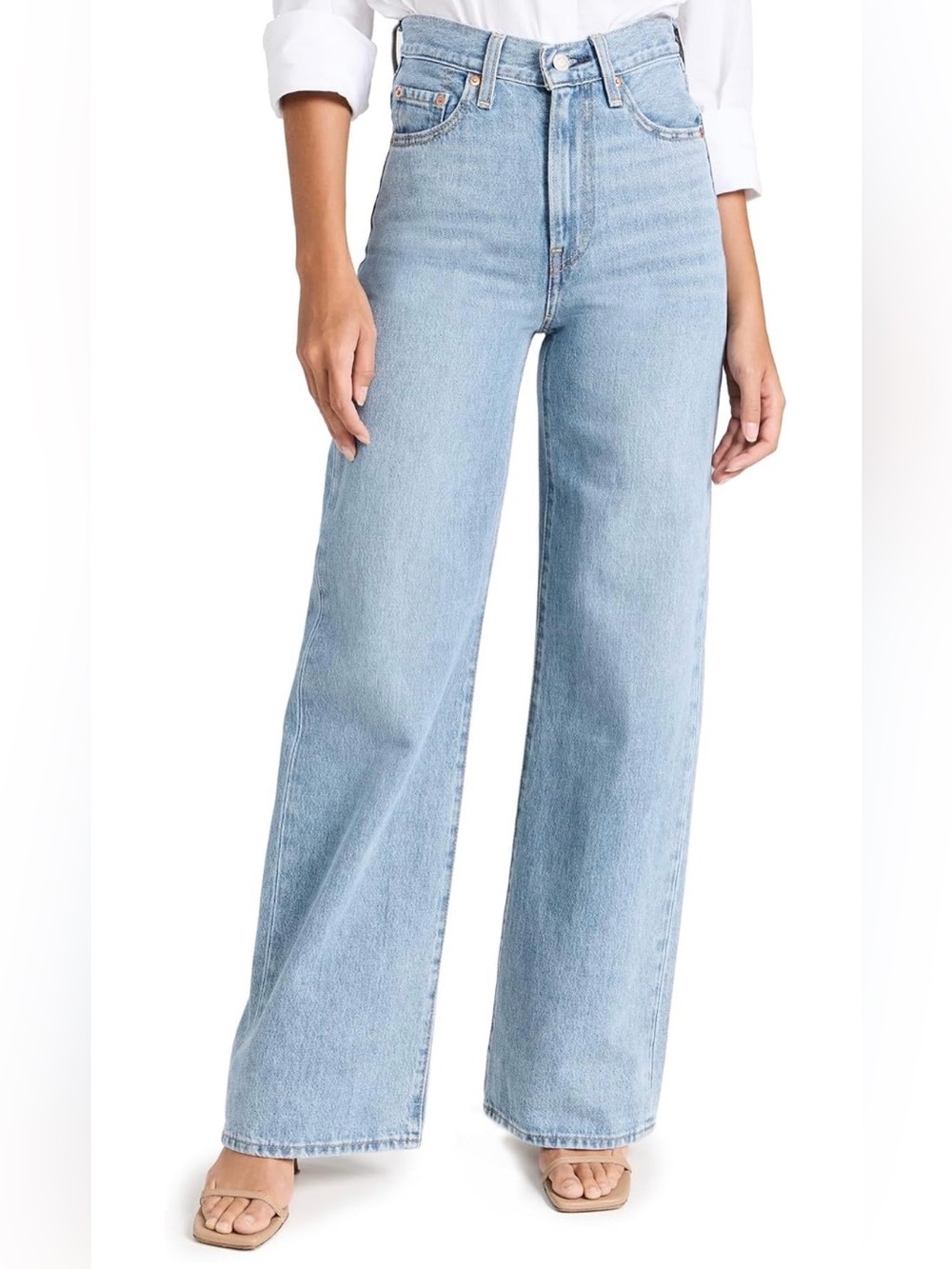 NWT ‼️ Levi's Women's Ribcage Wide Leg (H223) 27Wx32L - Color: Far and Wide 👖